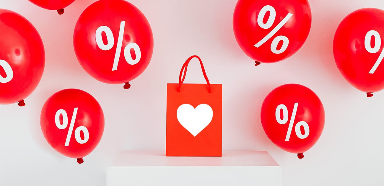 Valentine's day campaign shopping
