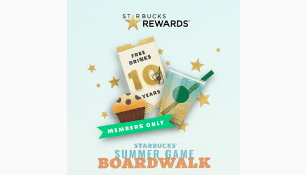 Gamification examples from starbucks