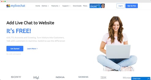 MyLiveChat Hero Image