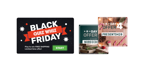 Black Friday pop-ups bra exempel