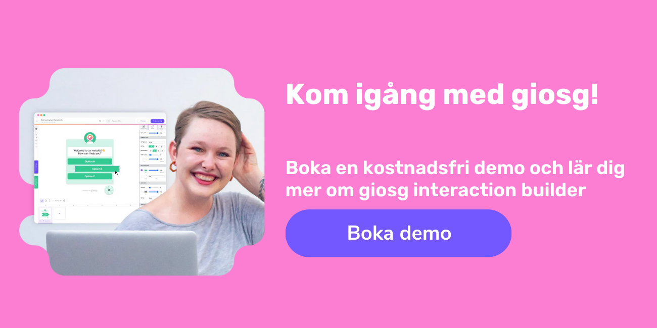 Boka demo giosg