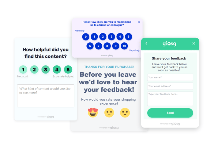 feedback surveys_giosg