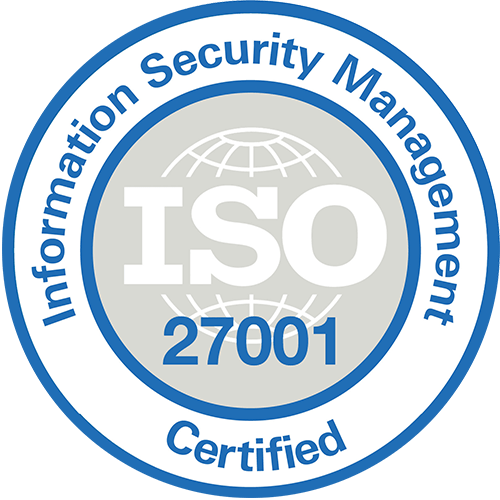 giosg is ISO-27001 certified