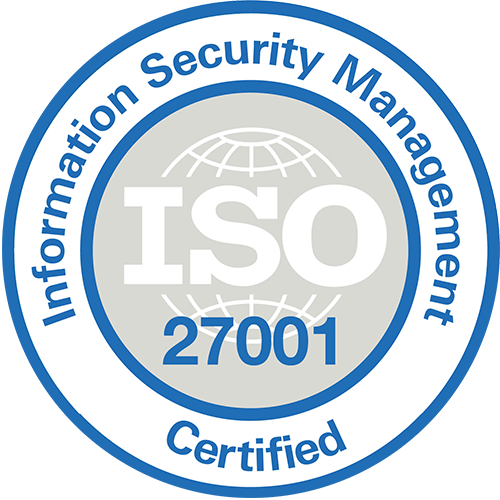 giosg is ISO-27001 certified