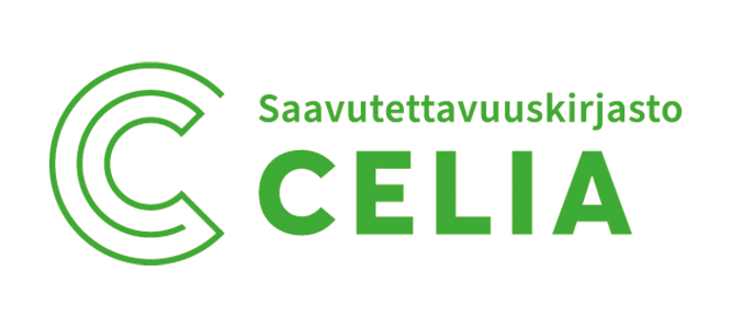 Saavutettavuuskirjasto-Celian-logo
